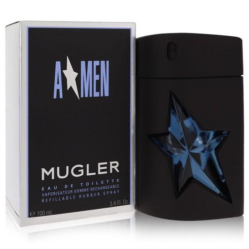 Perfume Masculino Angel (rubber) Thierry Mugler 100 Ml Eau De Toilette Refil