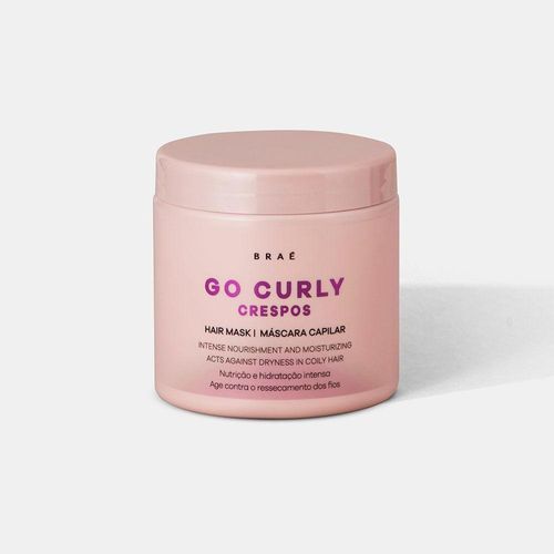 Braé Go Curly Crespos Máscara Capilar Condicionante 500g