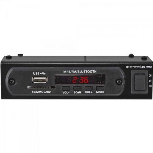 Módulo Pré Amplificador Hayonik Mp3 1000bt C/ Fm/usb/mp3/bluetooth [f002]