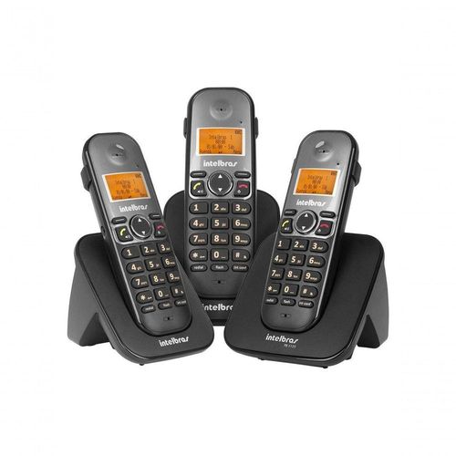 Telefone Sem Fio Intelbras Ts5123 Preto