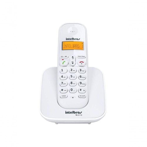 Telefone Sem Fio Intelbras Ts3110 Branco