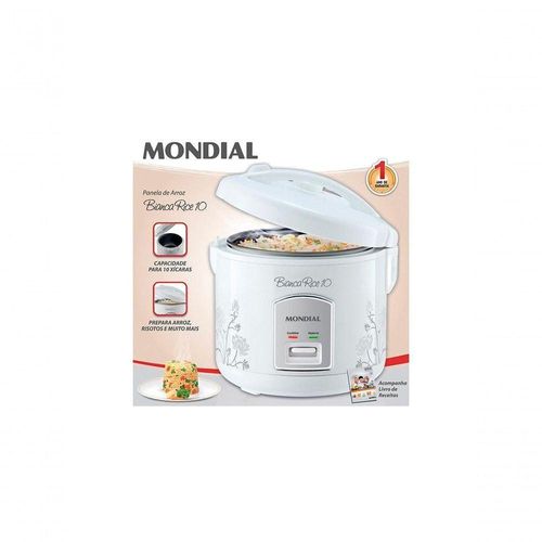 Panela De Arroz Mondial Bianca Rice 10 Xicaras Bc 110v