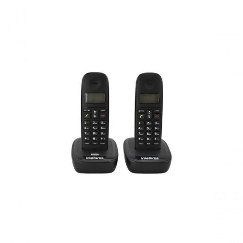 Telefone Sem Fio Intelbras Ts 2512 Id Preto 4122512