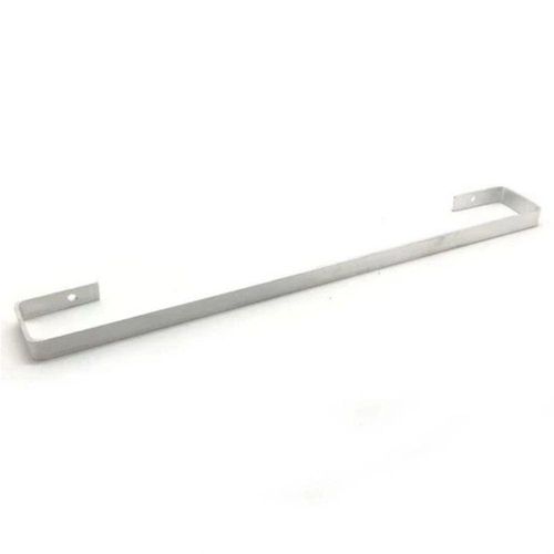 Porta Toalha De Banho Quadrado 49 Cm Alumínio Polido