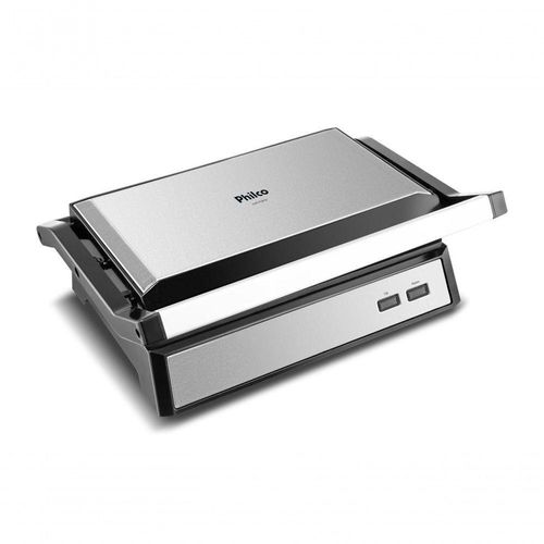 Grill Philco 2 Em 1 PGR32 Chapa Com Abertura 180° 110V