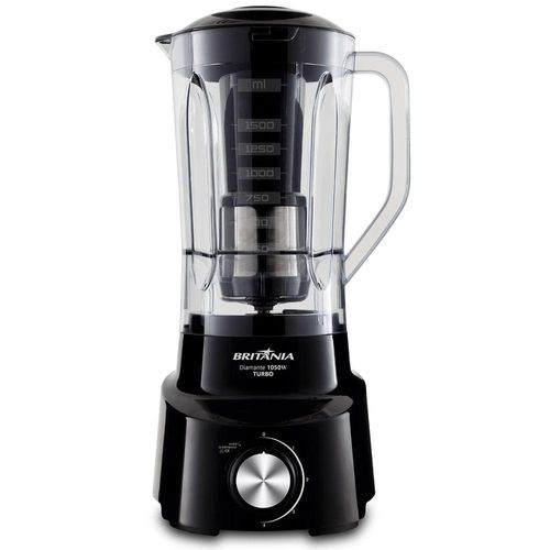 Liquidificador Britânia Diamante Preto 1050W 110V