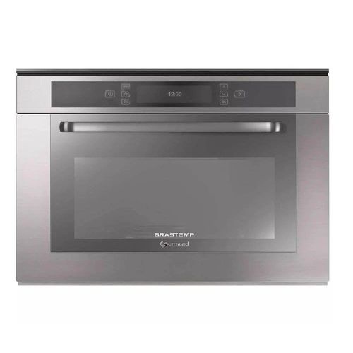 Micro-ondas Embutir Gourmand 40L Inox 220v - Brastemp