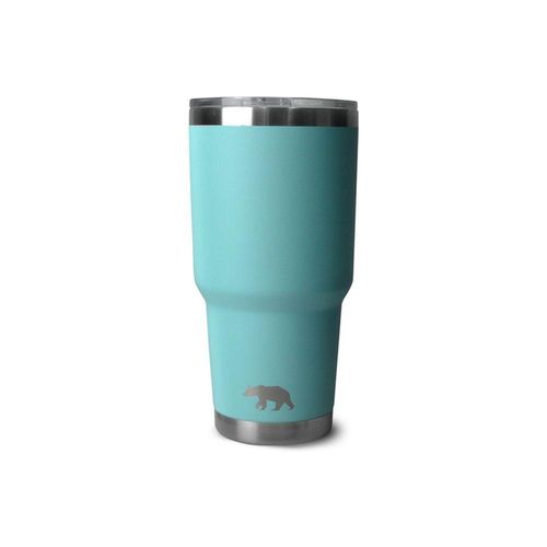 Copo Térmico Tumbler 30 Oz 887 Ml Qgk Turquesa Com Tampa