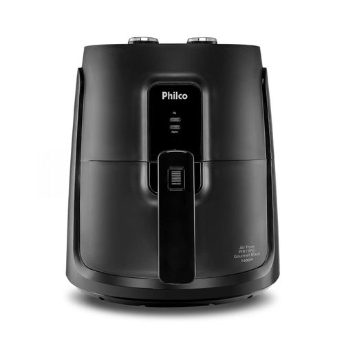 Fritadeira Elétrica Sem Óleo Air Fry Philco PFR15PG Gourmet Gold 4,3L - Preta