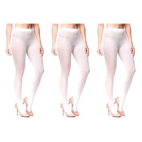 Kit 3 Meias-Calças Selene Opaca Fio 40 Feminino