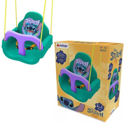 Balanço Infantil Playground - Stitch - Até 23kg - Xalingo