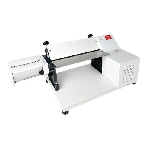 Cilindro Laminador Para Massas Elétrico 28cm Branco Com Talharim Bivolt - Malta