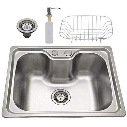 Cuba Cozinha Goumert Pia Com Dispenser Escorredor e Valvula Aço Inox