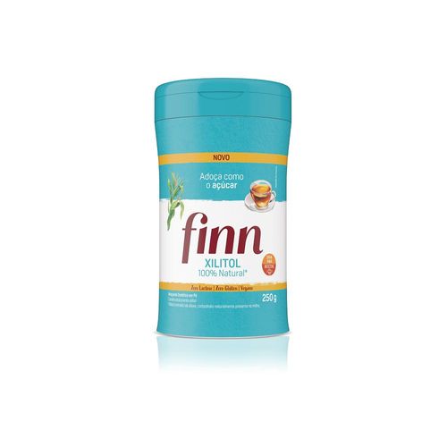 Adoçante Finn Xilitol em Pó Pote 250g