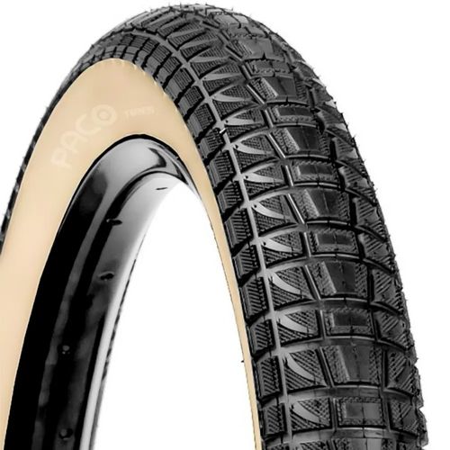 Pneu 20 x 2.25 Paco Rider com Faixa Bege SRI-56