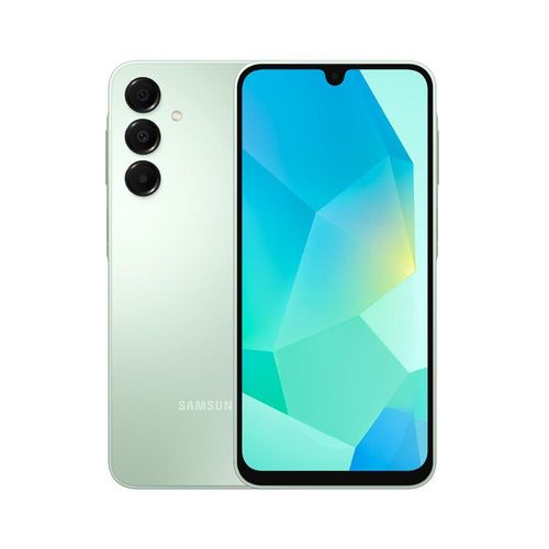 Smartphone Samsung Galaxy A16 Verde Claro, 256GB, 8GB RAM, Câmera de até 50MP, Tela 6.7, NFC, IP54, Bateria 5000 mAh e Processador Helio G99