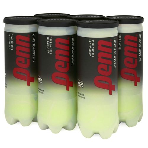 Bola de Tênis Penn Championship Extra Duty - Pack com 6 Tubos