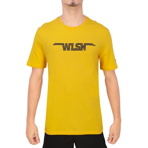 Camiseta Wilson Wlsn 2 Amarela