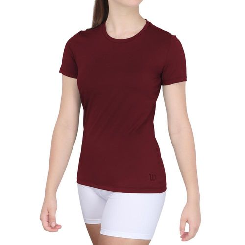 Camiseta Wilson Core Basic Bordô