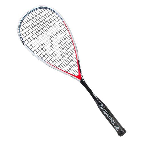 Raquete de Squash Tecnifibre Carboflex Airshaft 130 Vermelha e Branca