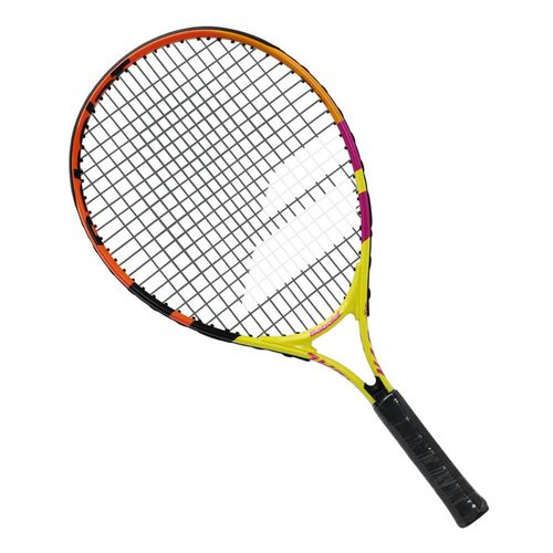 Raquete de Tênis Babolat Nadal JR 21 Amarela Roxo e Laranja