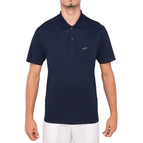 Camisa Polo Elite Marinho e Cinza