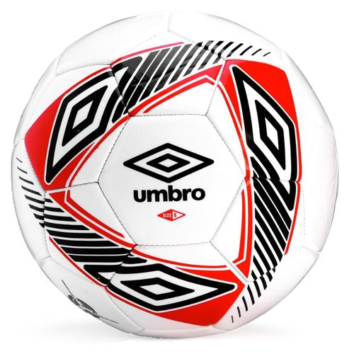 Bola Futebol De Campo Umbro Ultra Branco Preto e Vermelho