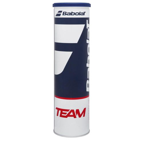 Bola de Tênis Babolat Team All Court Premium Tubo em Lata com 4 Bolas