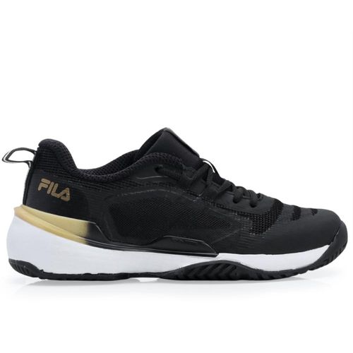 Tênis Fila Winner - All Court - Preto Dourado e Cinza