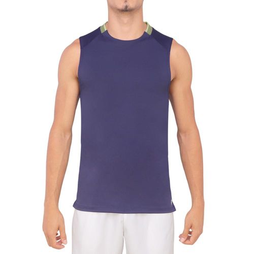 Camiseta Sem Manga Fila Match AO Azul Carbono