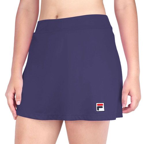 Saia Shorts Fila Tennis Basic Azul Carbono