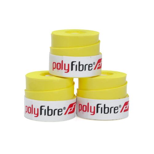 Overgrip Polyfibre Omnigrip 0.6mm - Pack com 03 Unidades Amarelo
