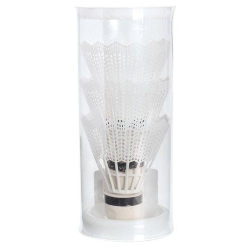 Peteca Hyper em Nylon Tubo com 03 Unidades Branca
