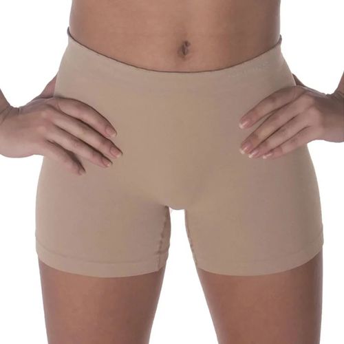 Kit 3 Calcinhas Boxer Selene Sem Costura Infantil - Nude