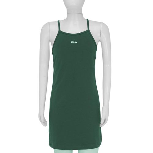 Vestido Fila Letter Light Junior Verde