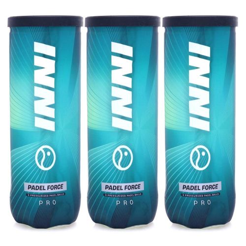 Bola de Padel Inni Force Pack com 03 Tubos