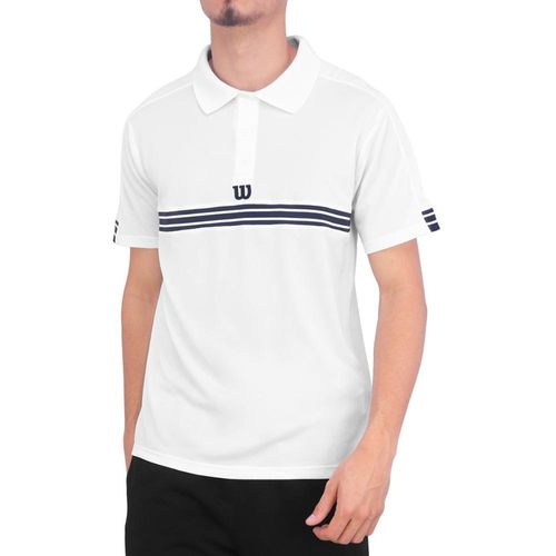 Camisa Polo Wilson Tour Pique 2 Branca