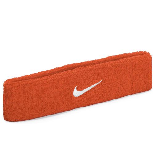 Testeira Nike Swoosh Laranja e Branco