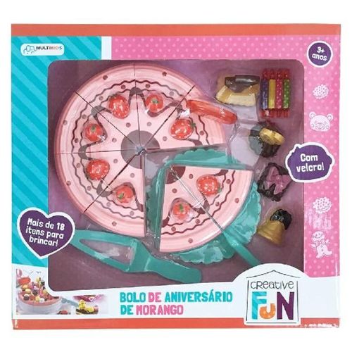 Creative FUN Bolo de Morango Multikids BR648