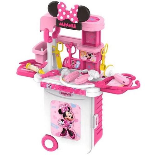 Maleta 3 em 1 Minnie Medica com Acessorios Multikids BR1296