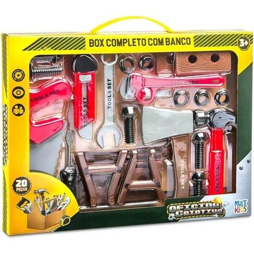 Oficina Criativa BOX Completo com Banco Multikids