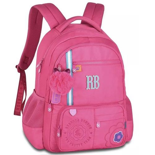 Mochila Escolar de Costas Rebecca Bonbon Juvenil RB24548 Rosa