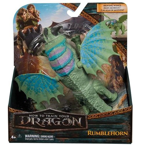 Como Treinar o Seu Dragao Boneco Rumblehorn 19CM SUNNY 4470
