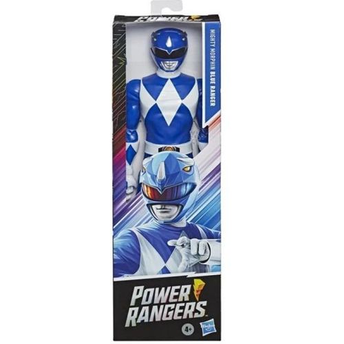 Boneco Power Ranger MIGHTY Morphin Ranger Azul Hasbro E8903