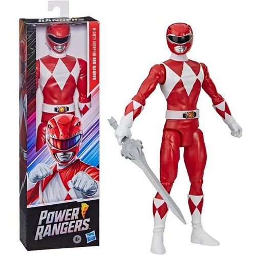 Boneco Power Ranger MIGHTY Morphin Ranger Vermelho Hasbro E8665