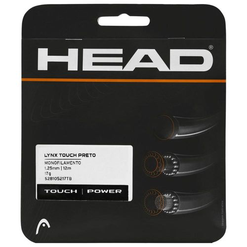 Corda Head Lynx Touch 17L 1.25mm Preto Translucido - Set Individual