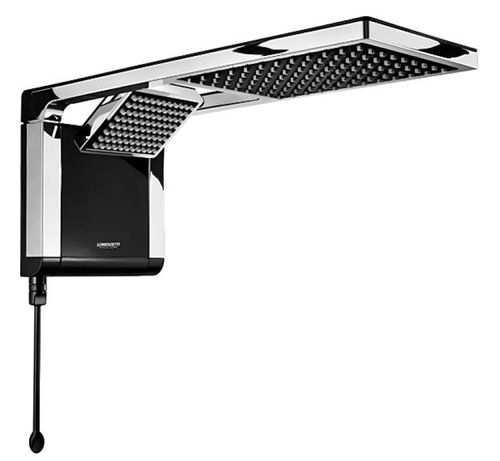 Chuveiro Acqua Duo Ultra Preto/Cromado 7800W LORENZETTI