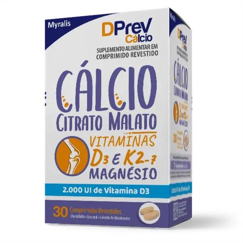 Cálcio DPrev Cálcio 2000UI C/30 cpr.