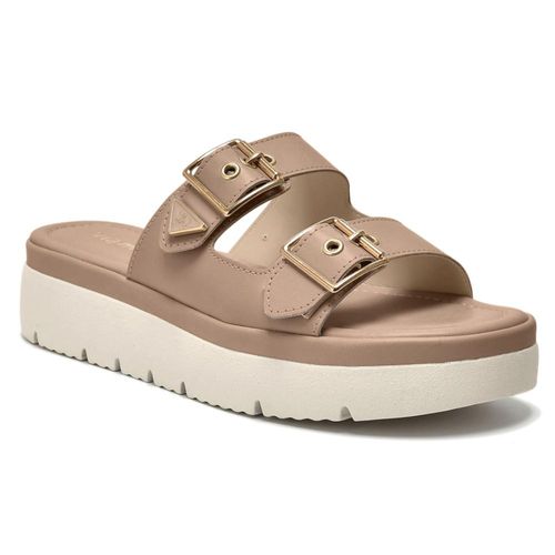 Tamanco Via Marte Anabela Fivelas Feminino