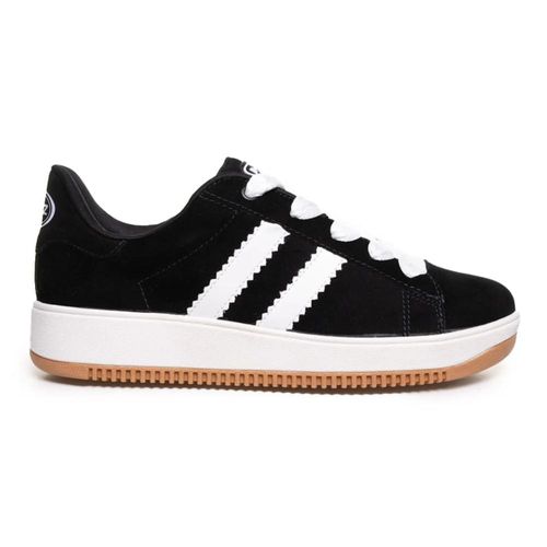 Tênis Quiz Casual Listras Feminino